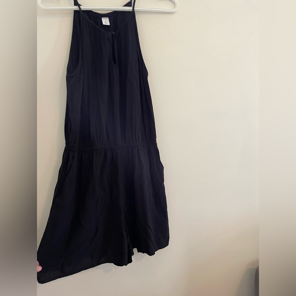 Black old navy romper